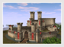 Castelos de Gludio, Dion, Oren, Giran e Innadril