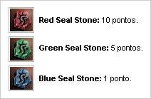Pontos de cada Seal Stone